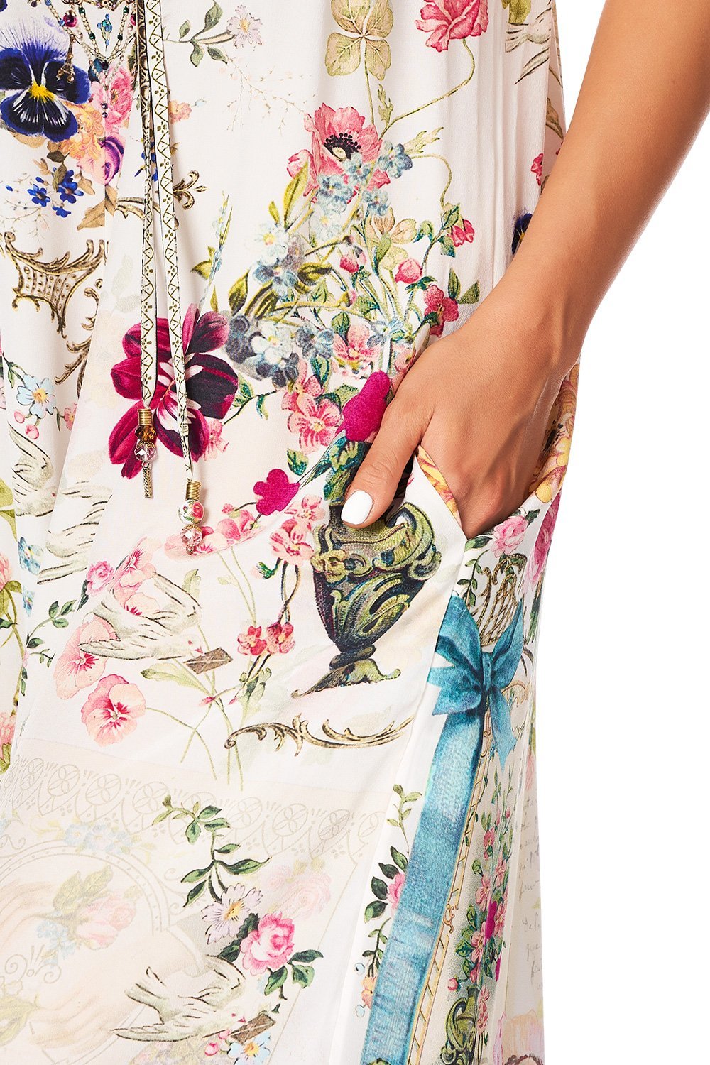 CAMILLA BALLOON JUMPSUIT JARDIN POSTCARDS