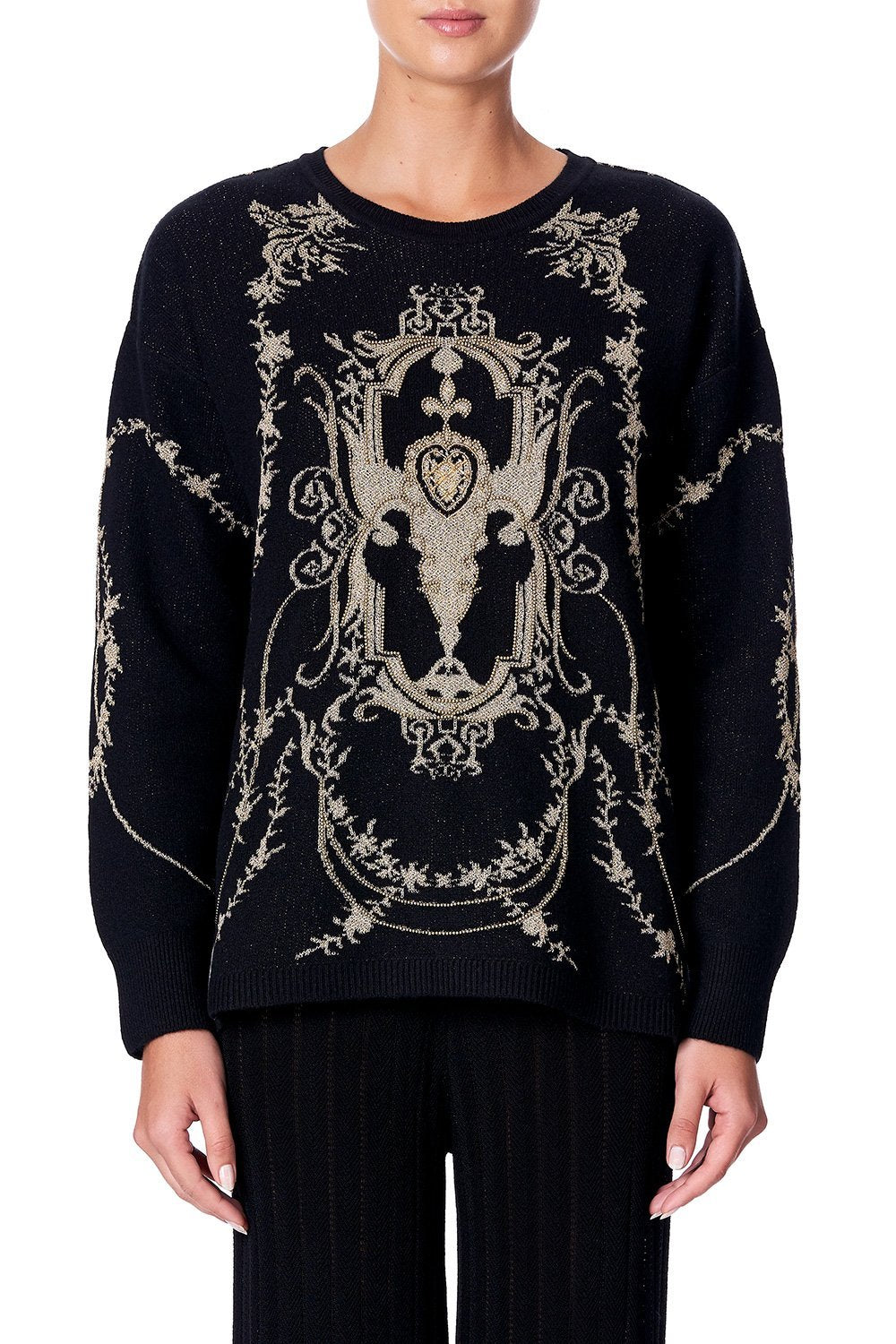 OVERSIZED SWEATER MARAIS AT MIDNIGHT