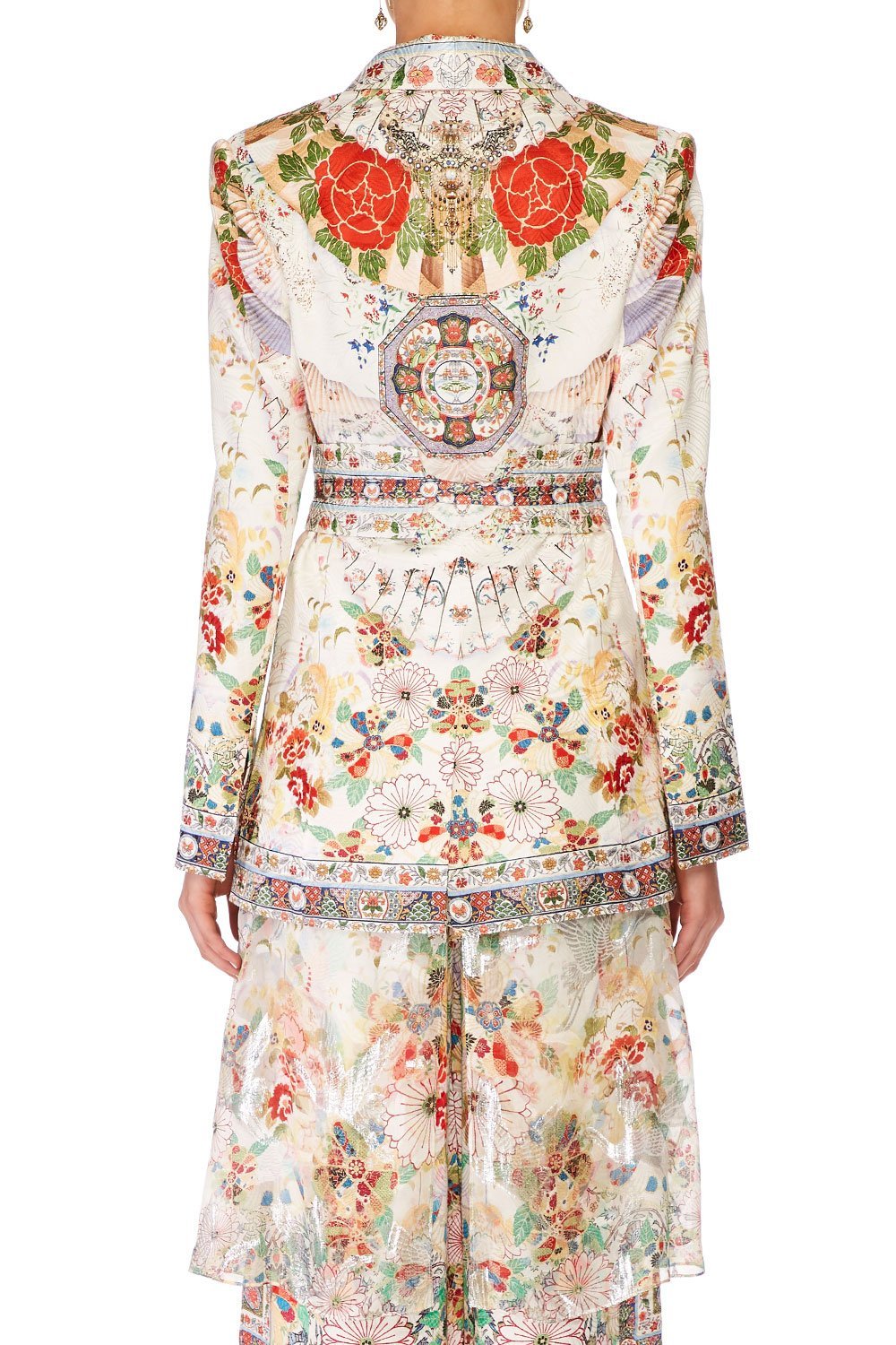 CAMILLA TIME AFTER TIME BLAZER W CHIFFON CONTRAST