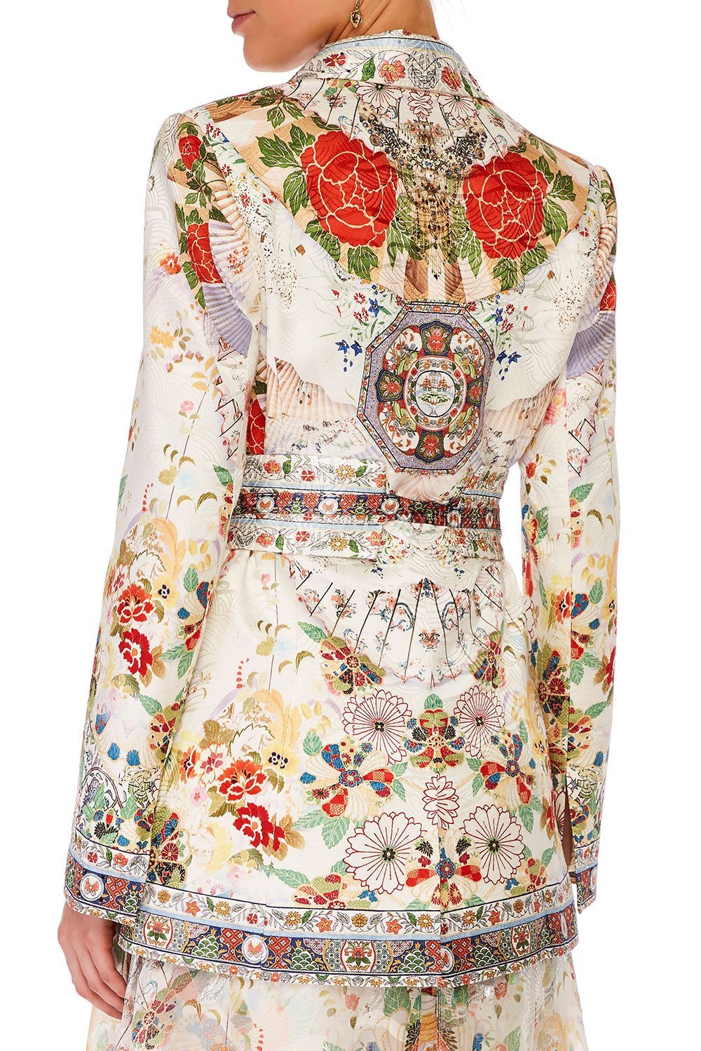 CAMILLA TIME AFTER TIME BLAZER W CHIFFON CONTRAST