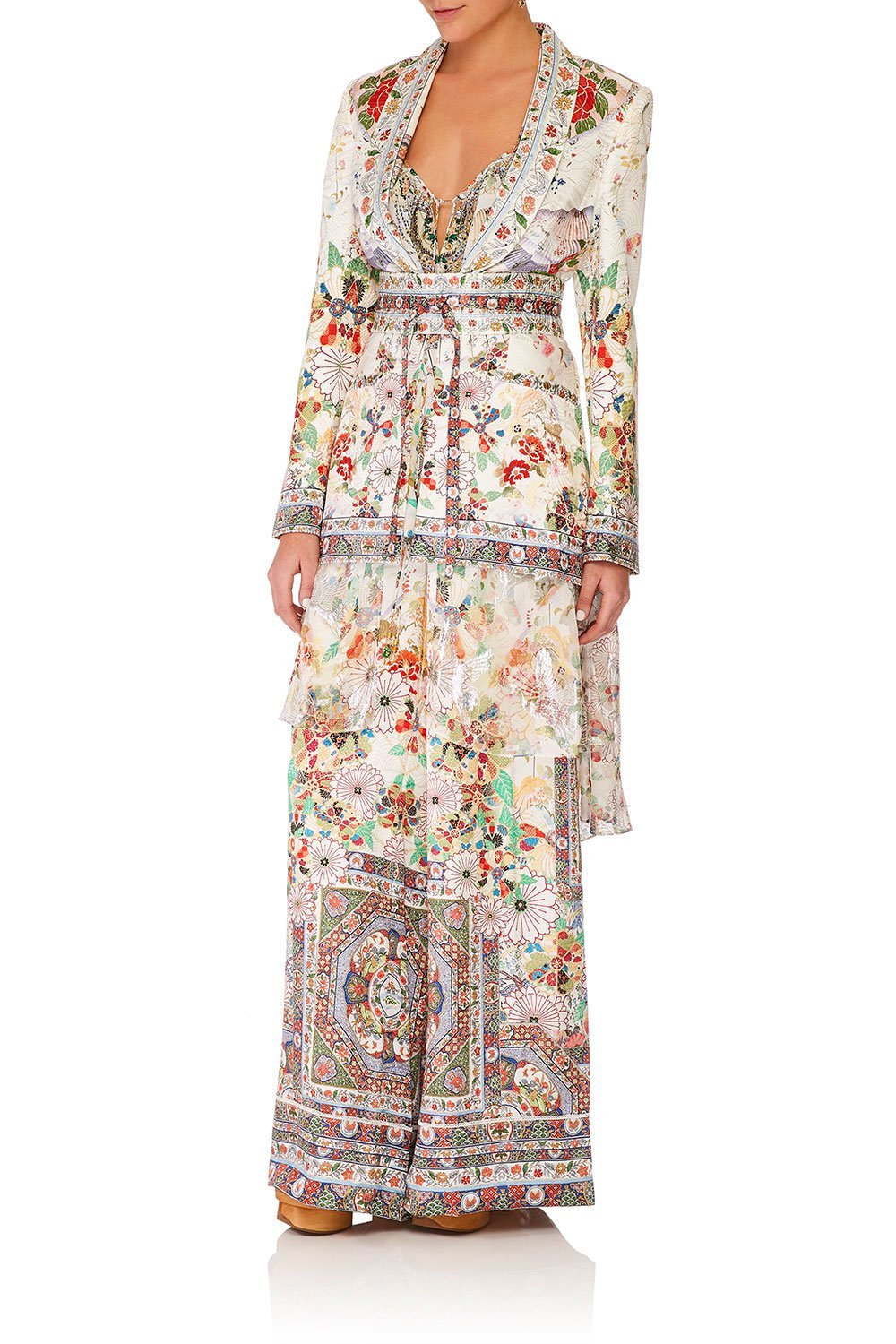 CAMILLA TIME AFTER TIME BLAZER W CHIFFON CONTRAST