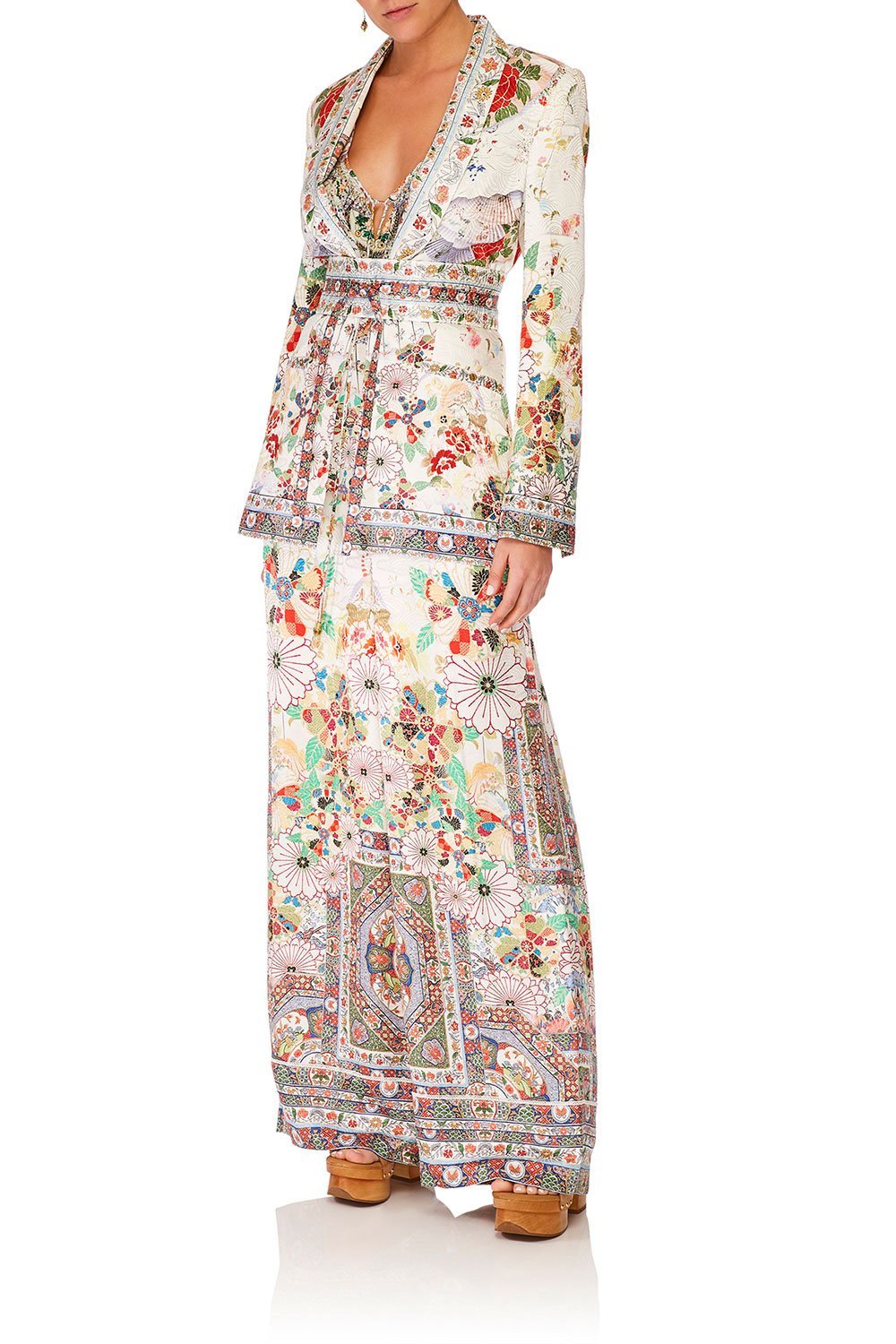 CAMILLA TIME AFTER TIME BLAZER W CHIFFON CONTRAST