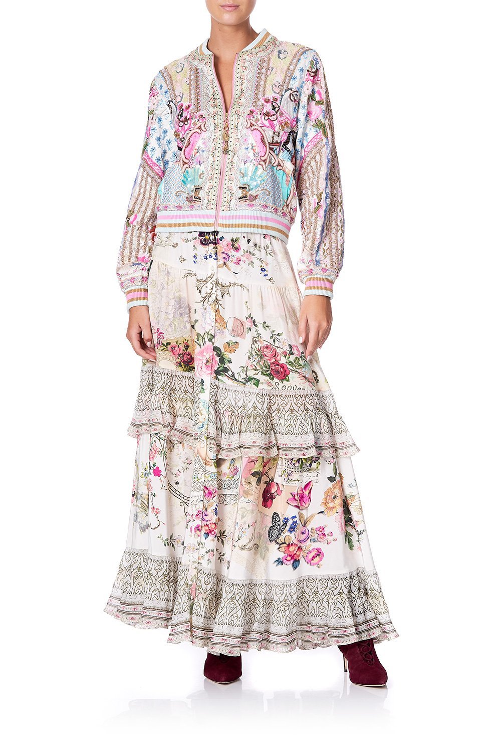 CAMILLA BOMBER JACKET CAROUSEL MADEMOISELLE