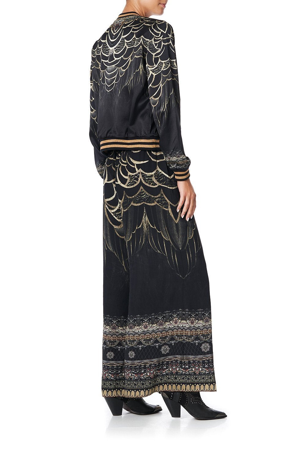 REVERSIBLE BOMBER JACKET UNDER A FULL MOON