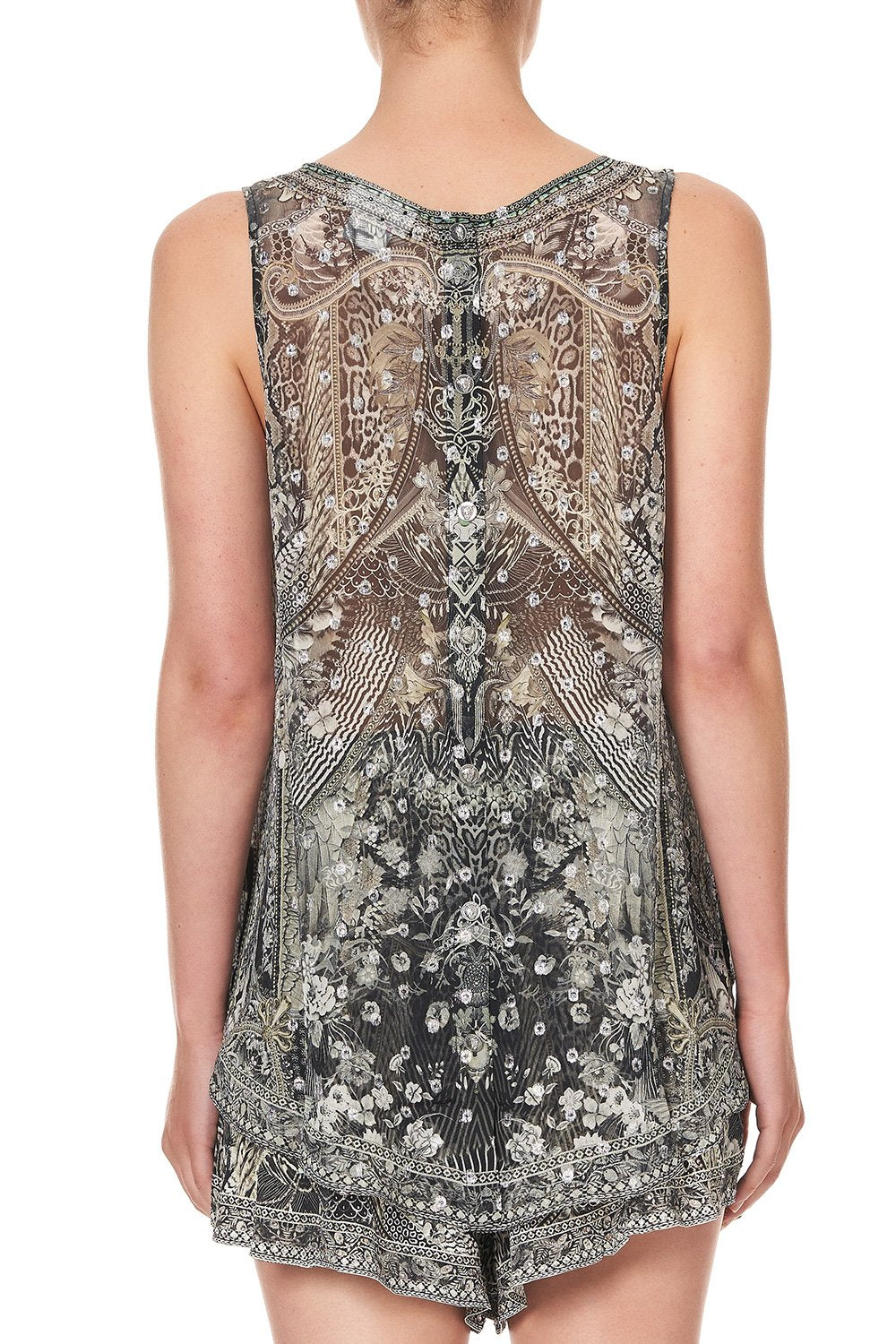 BUTTON BACK TOP ONE TRIBE