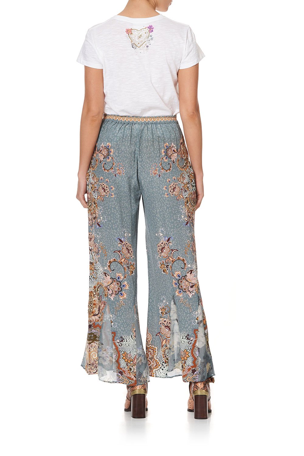 CROPPED GODET PANT LE PALAIS DU ZAHIR