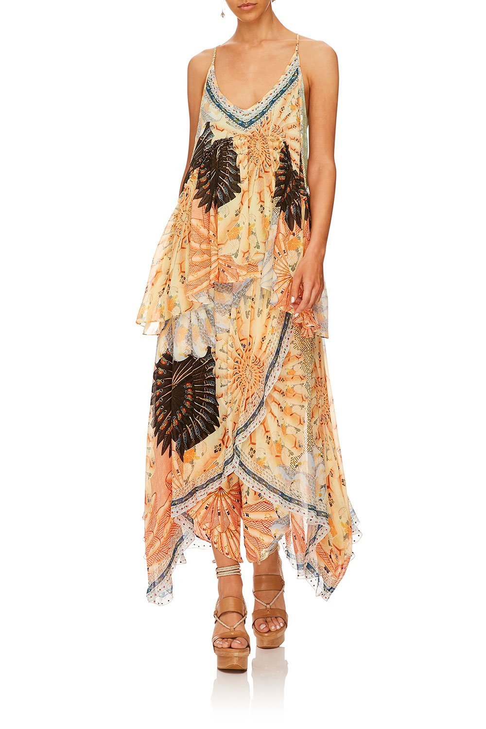 CAMILLA FOR THE FANS CROSS OVERLAY PANT