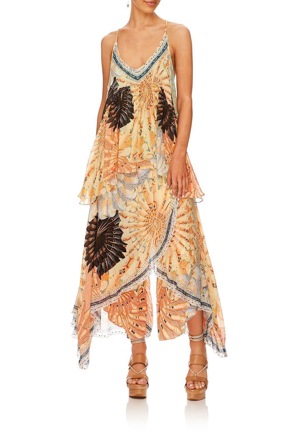 CAMILLA FOR THE FANS CROSS OVERLAY PANT