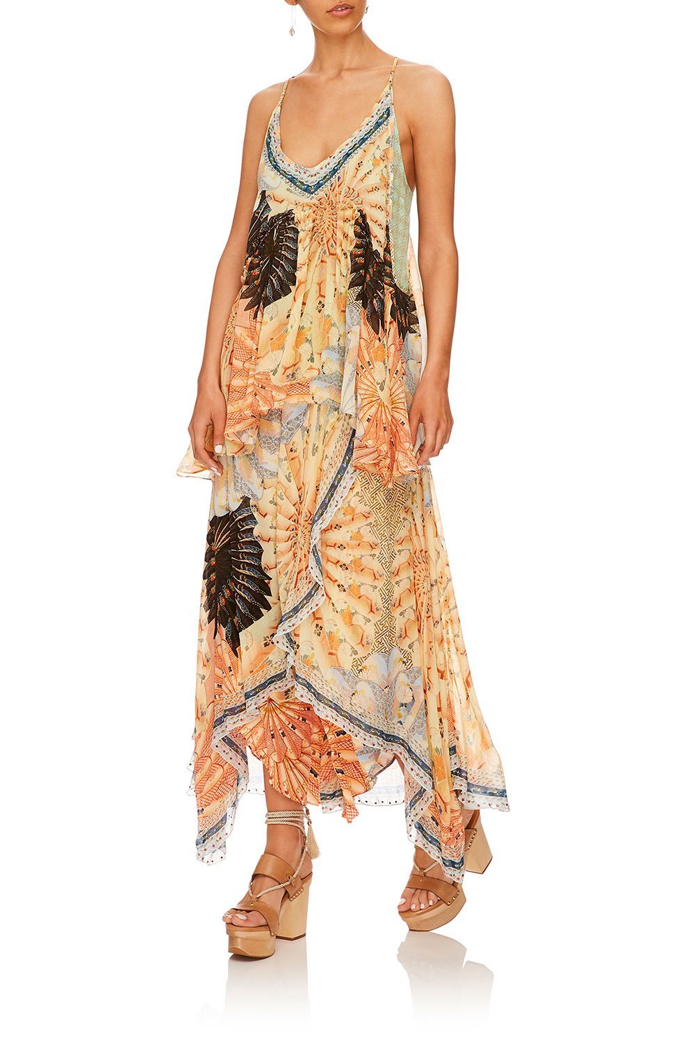 CAMILLA FOR THE FANS CROSS OVERLAY PANT