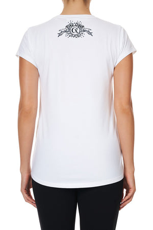 CURVED HEM FITTED TEE PISCES