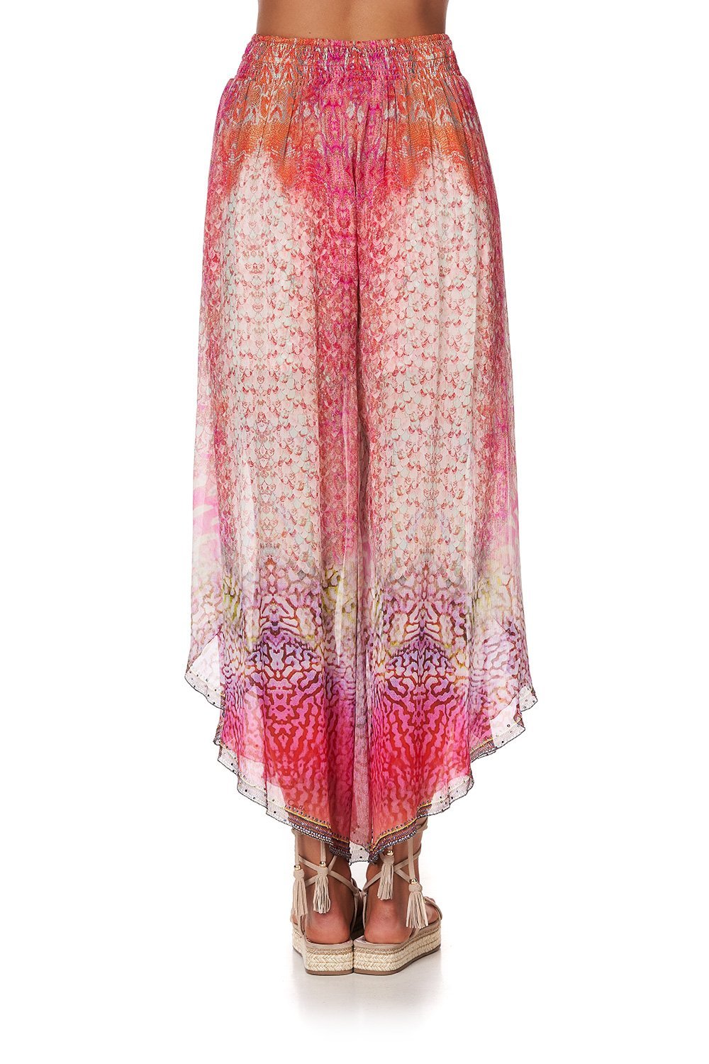 CURVED HEM PANT SERPENTINE DREAMS