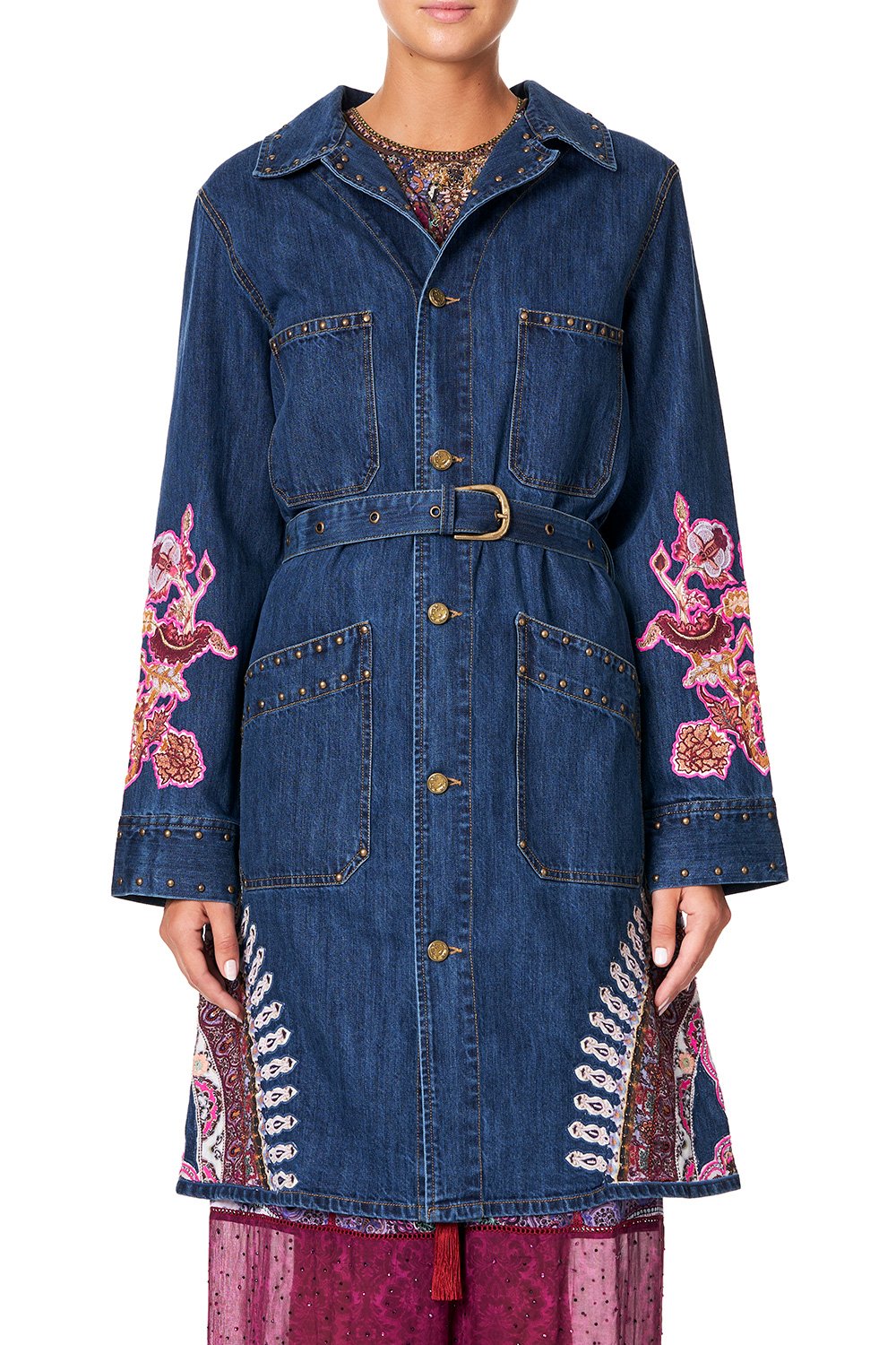 CAMILLA DENIM TRENCH COAT DAUGHTER'S DESTINY