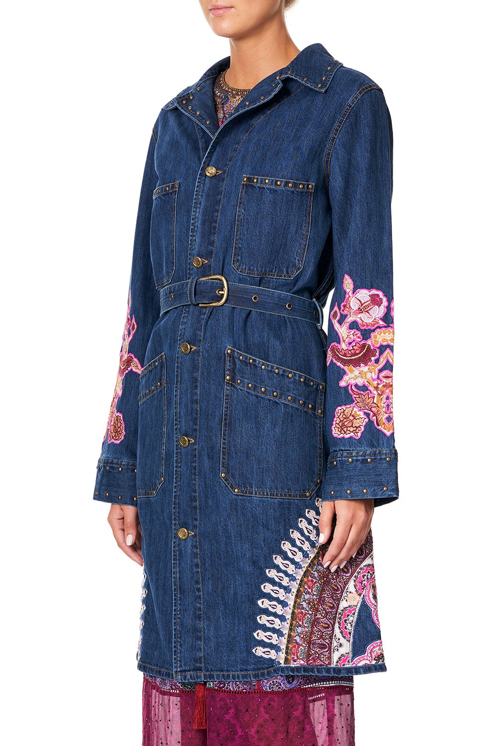 CAMILLA DENIM TRENCH COAT DAUGHTER'S DESTINY