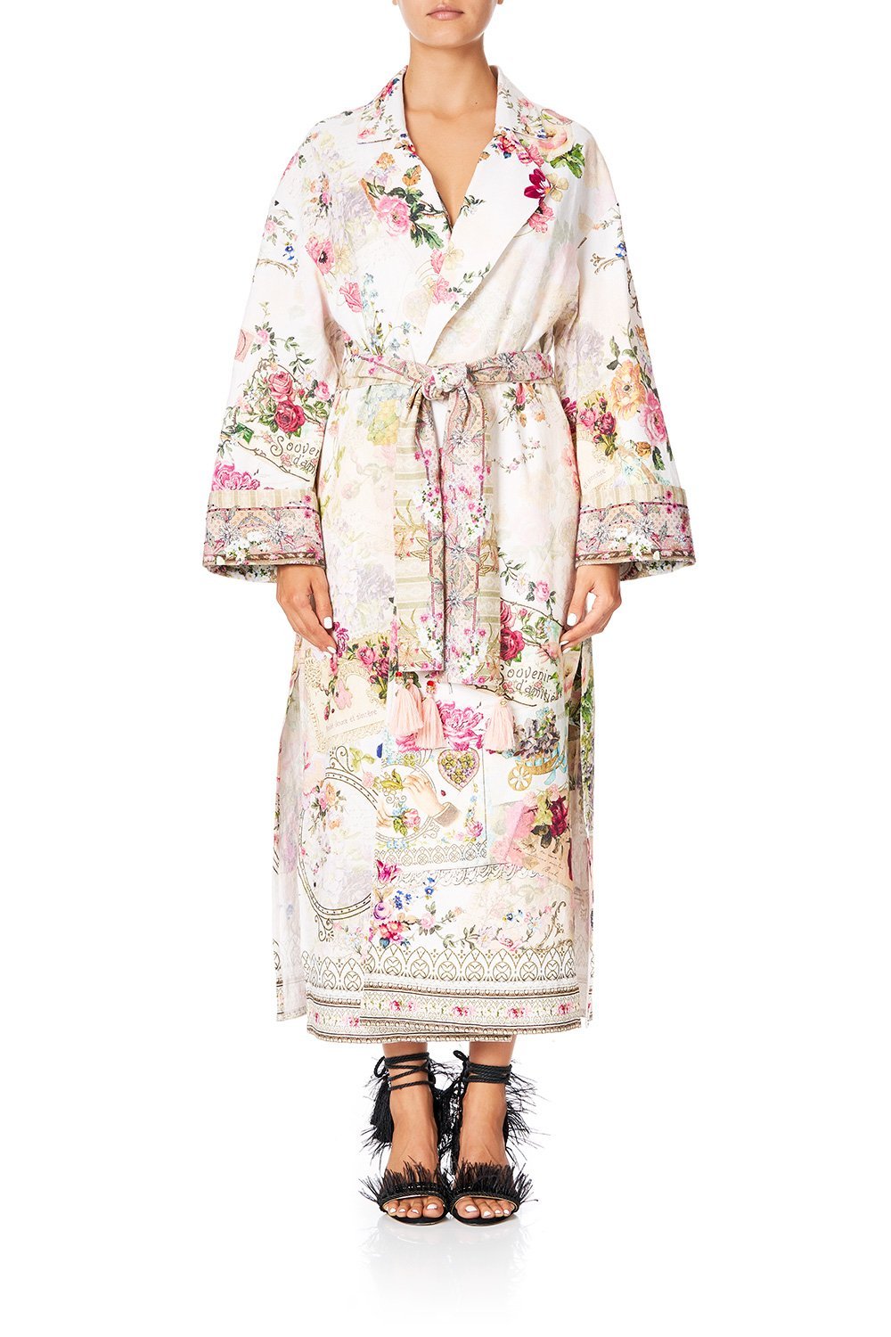 DUSTER COAT JARDIN POSTCARDS