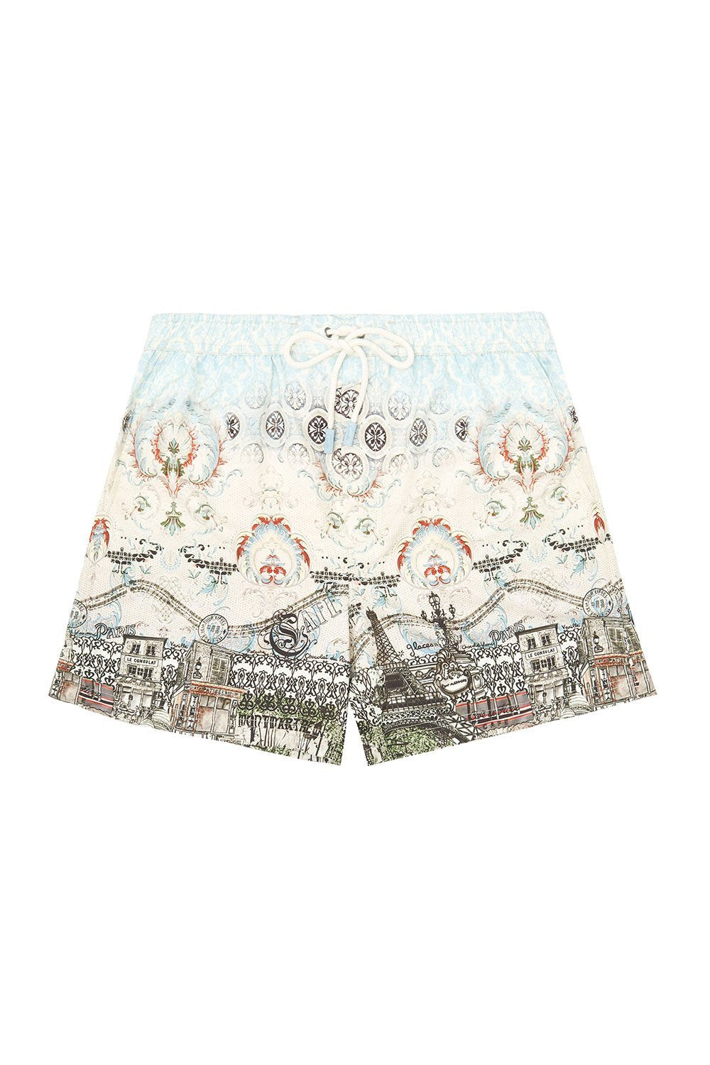 ELASTIC WAIST BOARDSHORT MEET ME IN MONTMARTRE