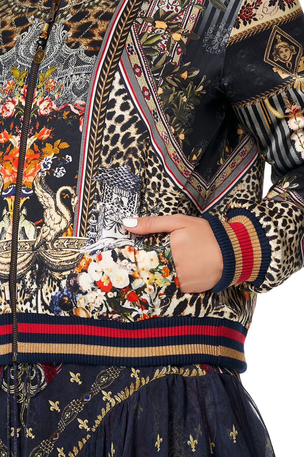 REVERSIBLE BOMBER JACKET THIS CHARMING WOMAN