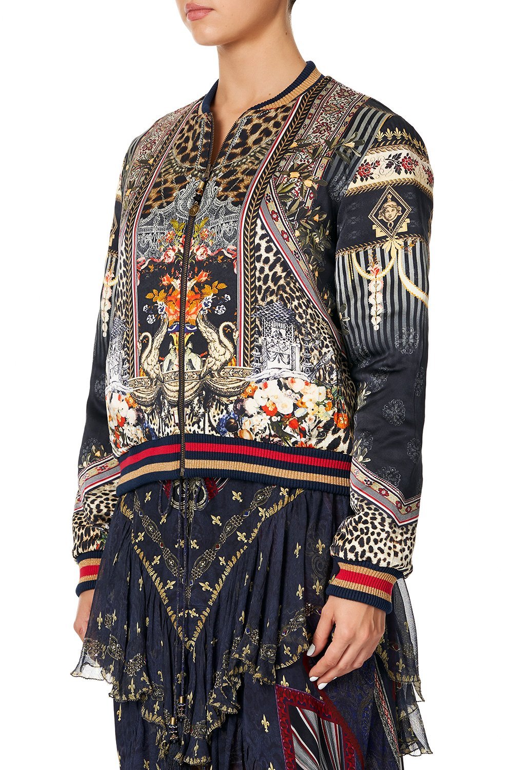 REVERSIBLE BOMBER JACKET THIS CHARMING WOMAN