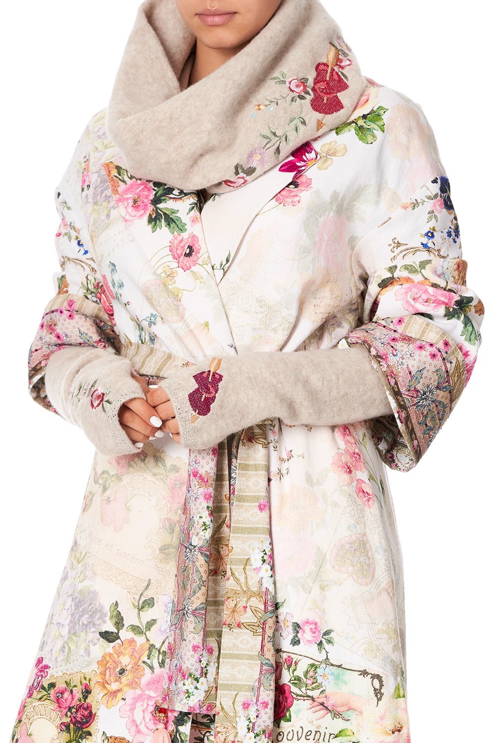 KNIT SNOOD JARDIN POSTCARDS