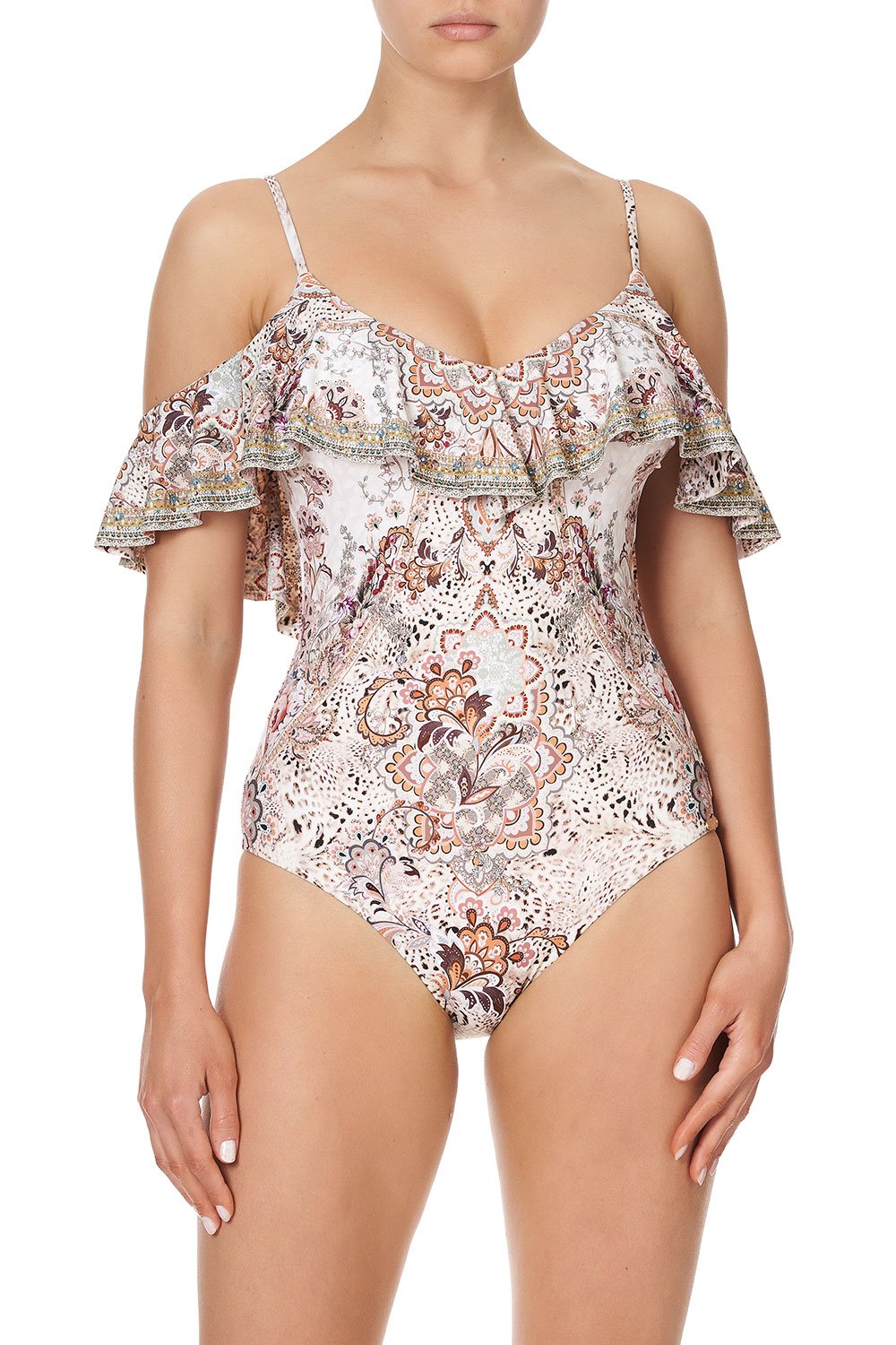 FRILL OVER SHOULDER ONE PIECE TALES OF TALITHA