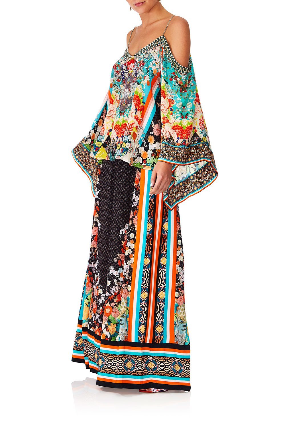 CAMILLA GALAXY GIRL FLARE SLEEVE TOP