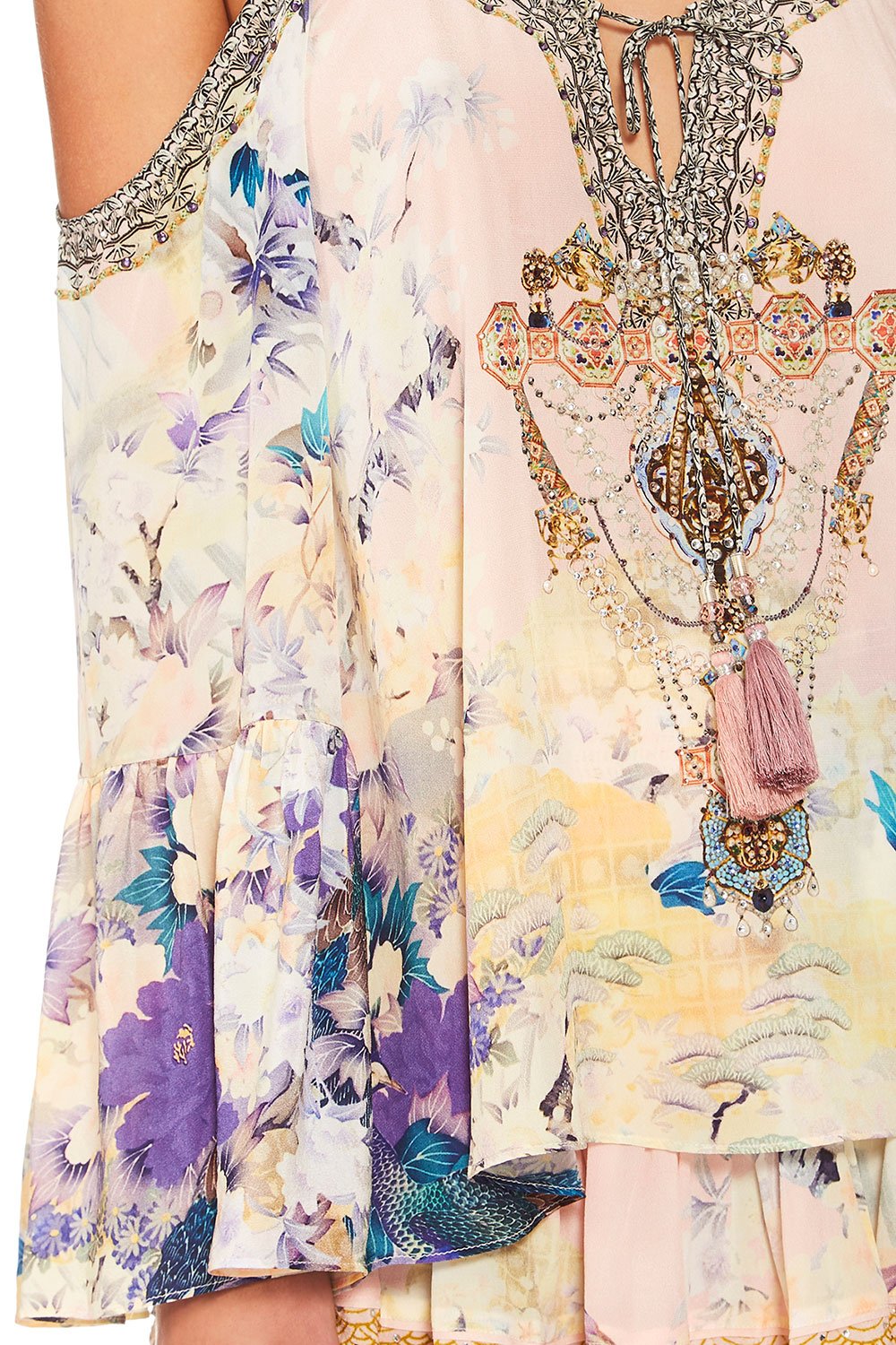 CAMILLA HARAJUKU HEIRESS DROP SHOULDER TOP