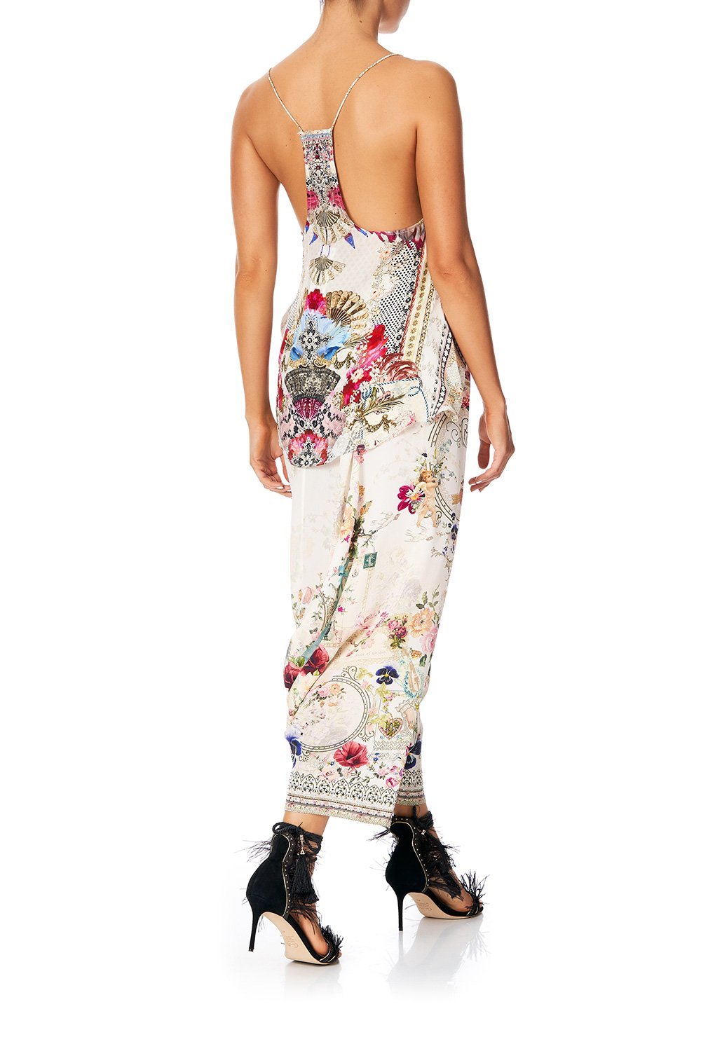 HAREM PANTS JARDIN POSTCARDS