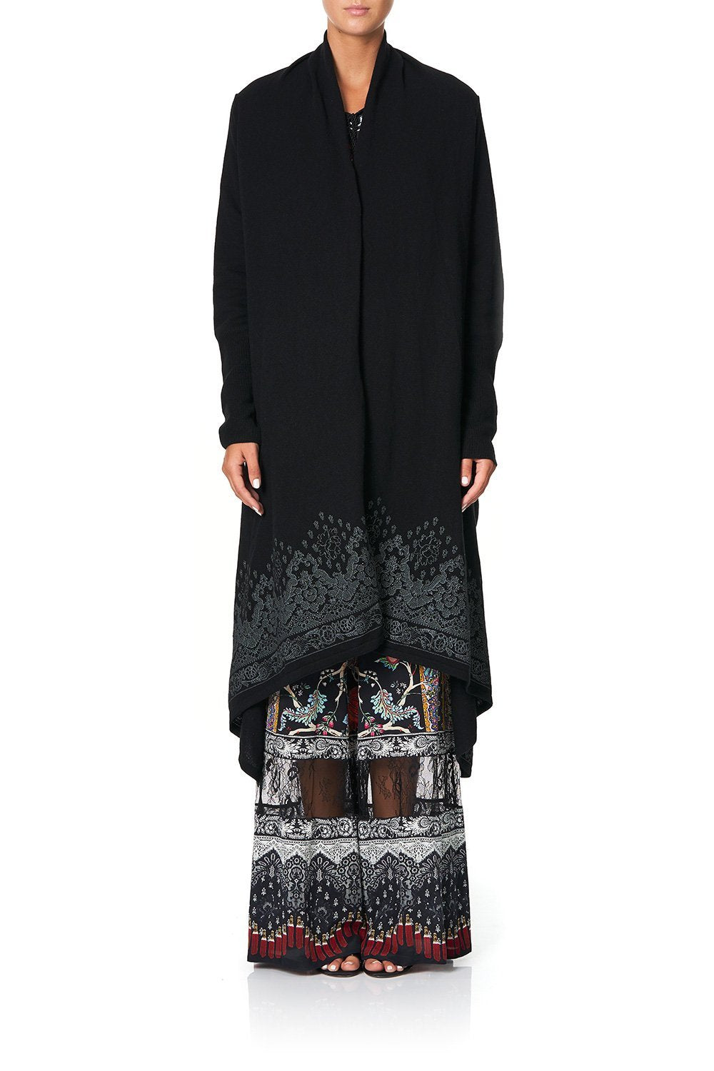 CAMILLA HIGH LOW HEM CARDI HAUTE PROVINCIAL