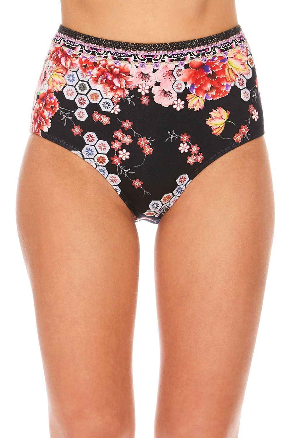 CAMILLA PAINTED LAND HIGH WAISTED BRIEF