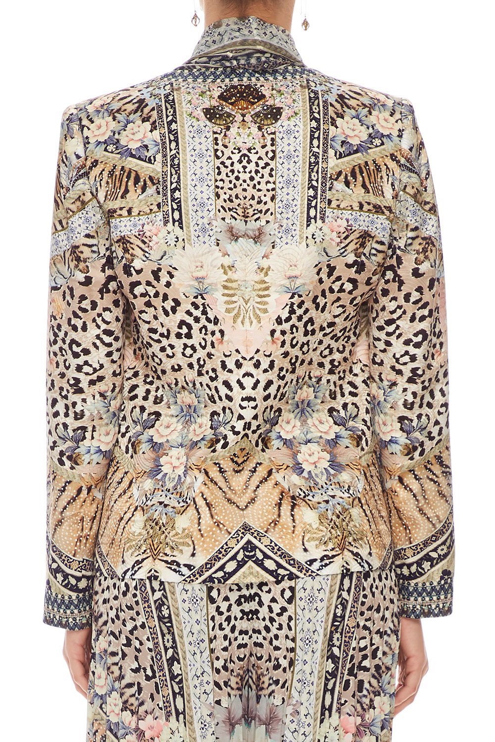 CAMILLA JACKET W/ REMOVABLE COLLAR MOTO MAIKO