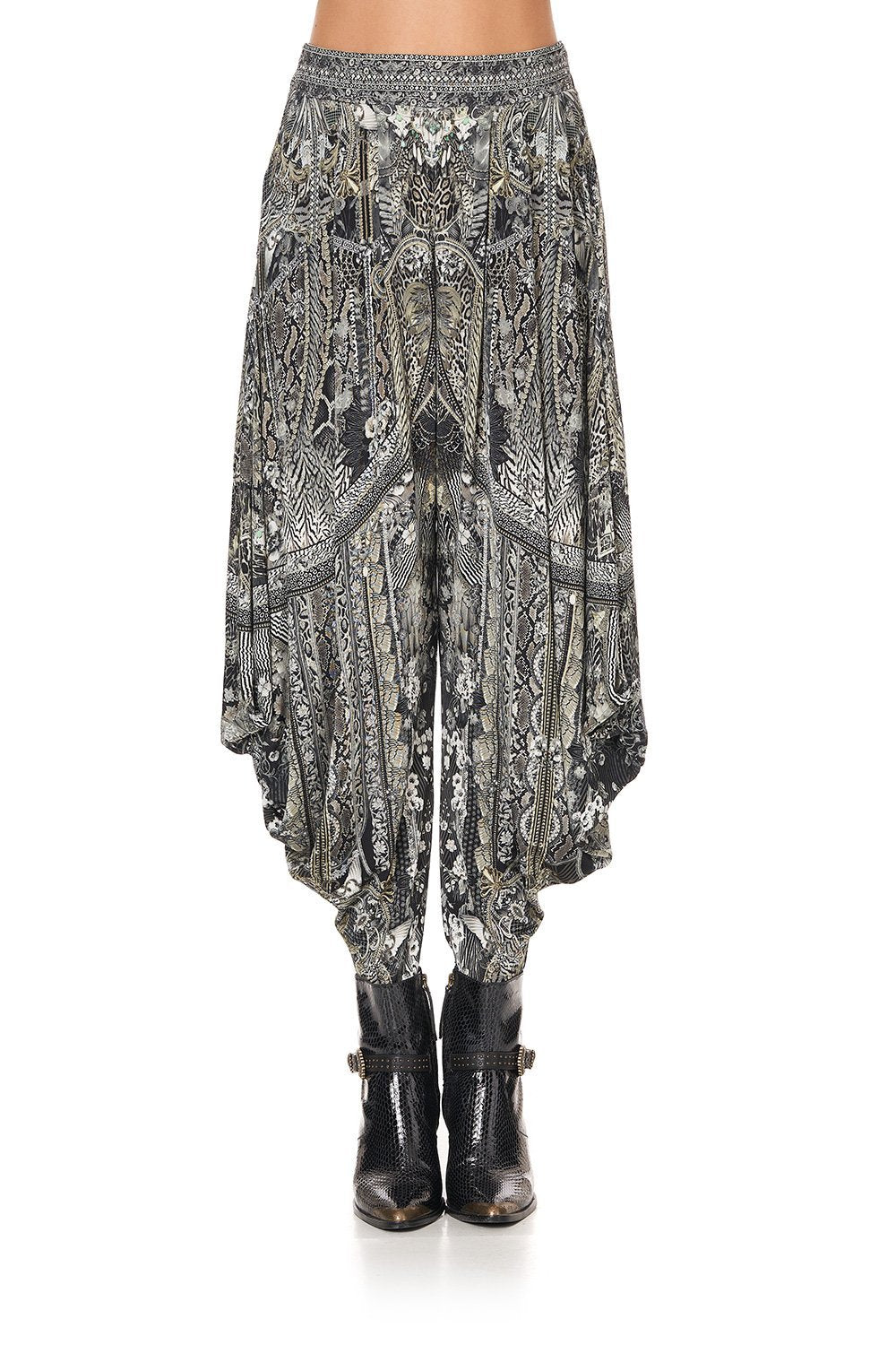 JERSEY DRAPE PANT WITH POCKET ONE TRIBE