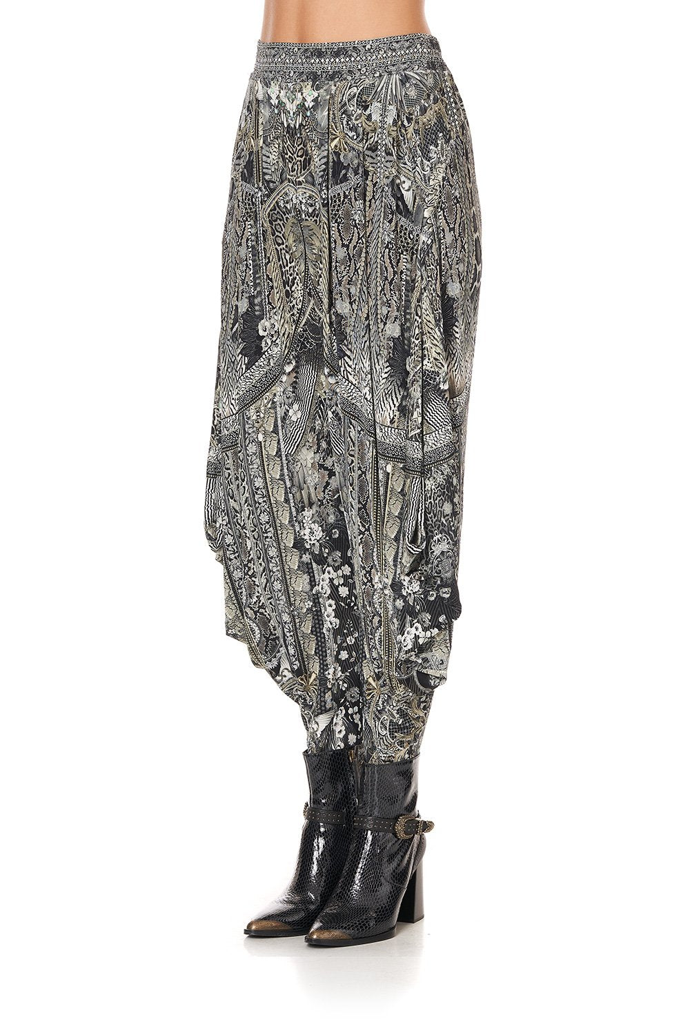 JERSEY DRAPE PANT WITH POCKET ONE TRIBE