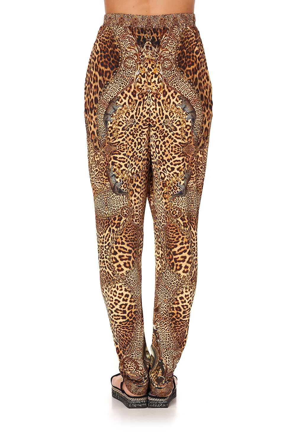 JERSEY DRAPE PANT WITH FRONT CROSSOVER DETAIL LADY LODGE