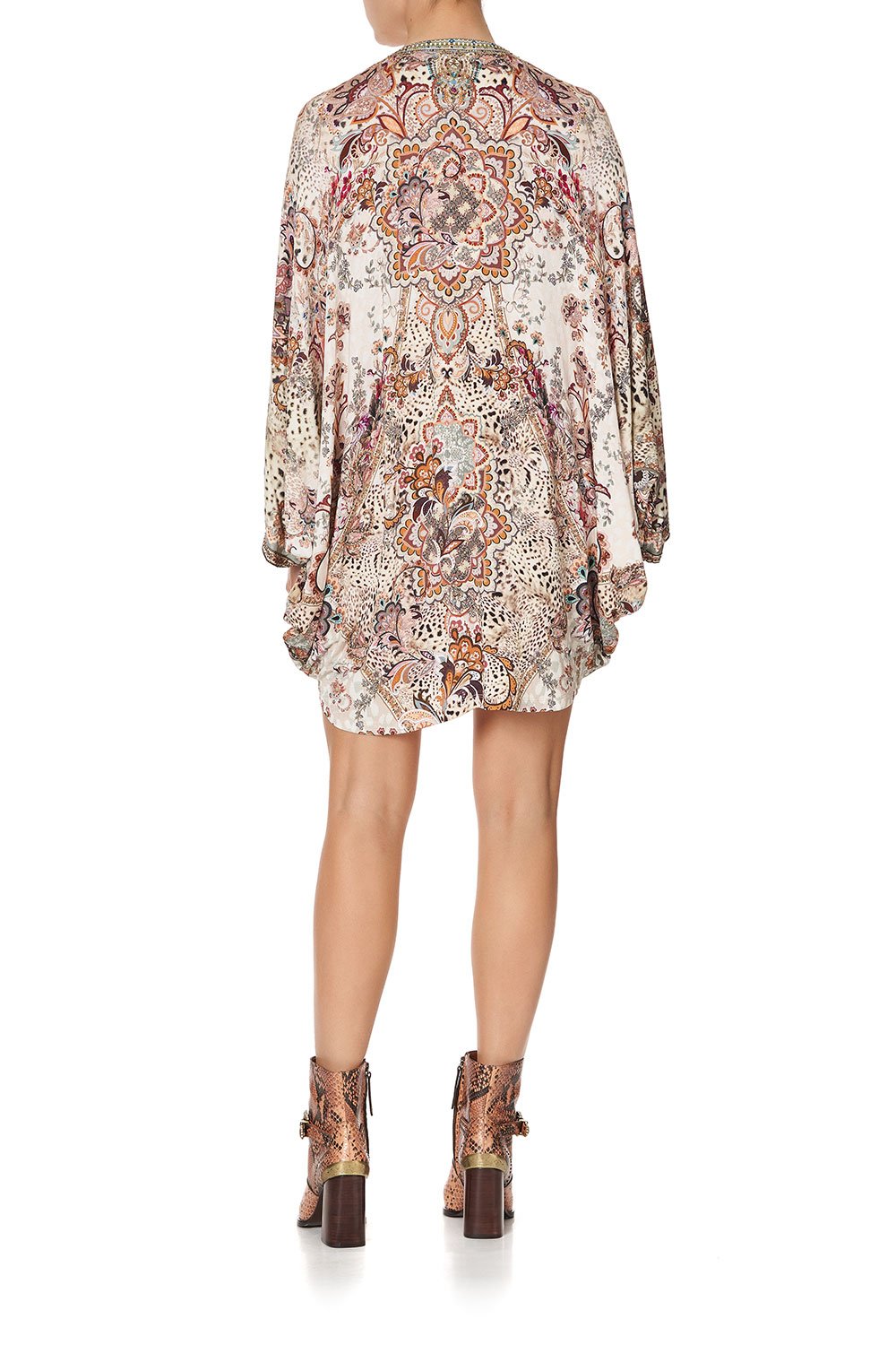 JERSEY SHORT KAFTAN WITH CURVED HEM TALES OF TALITHA