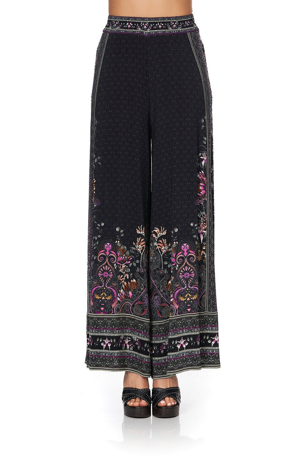 JERSEY WIDE LEG PANTS RESTLESS NIGHTS