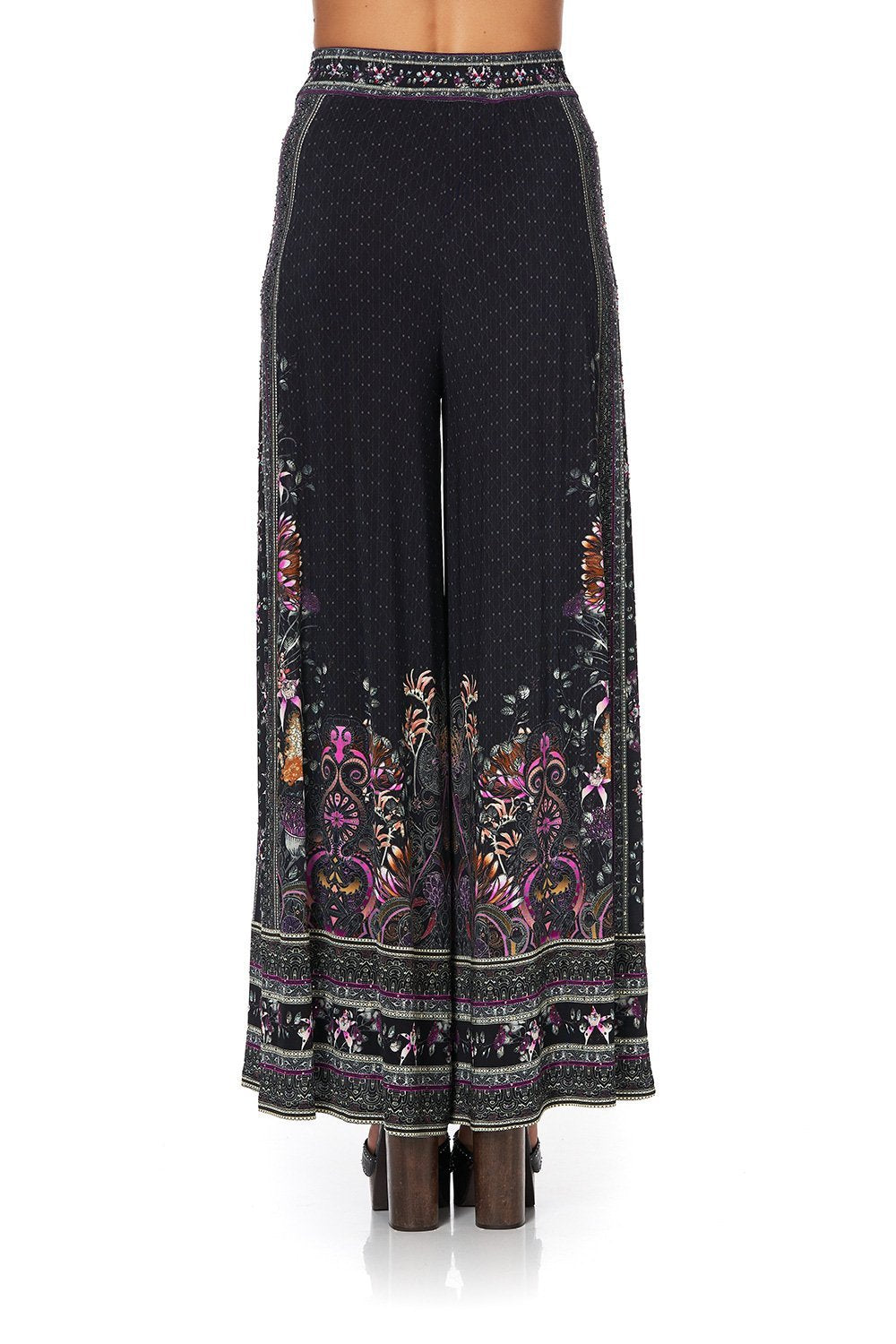 JERSEY WIDE LEG PANTS RESTLESS NIGHTS