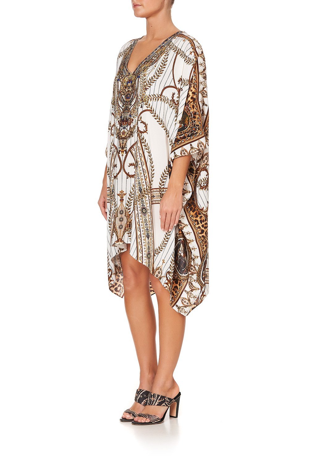 KAFTAN WITH BUTTON UP SLEEVES MIND YOUR MANOR