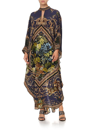 KAFTAN WITH HIGH COLLAR STAND SEVEN DAY WEEKEND