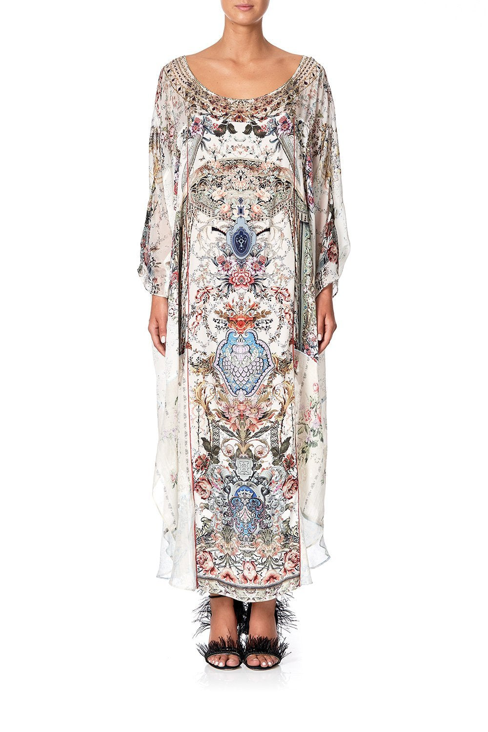 KAFTAN WITH PATCH PANELS SOUTHERN BELLE