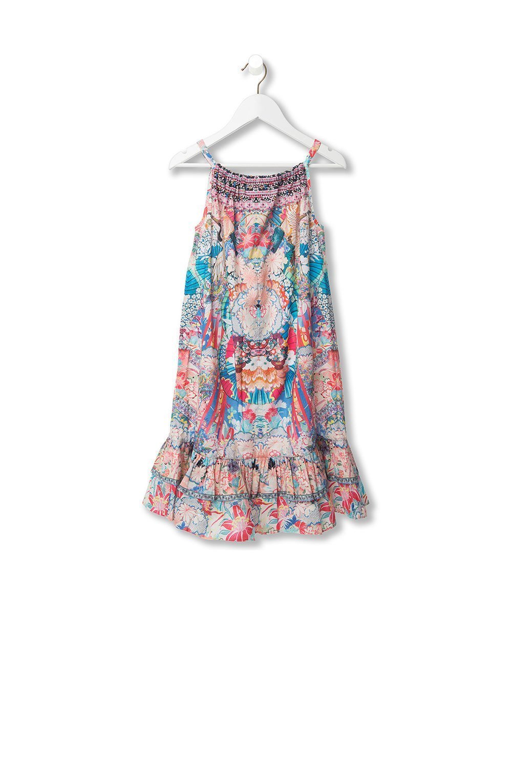 KIDS' FRILL HEM DRESS MISO IN LOVE