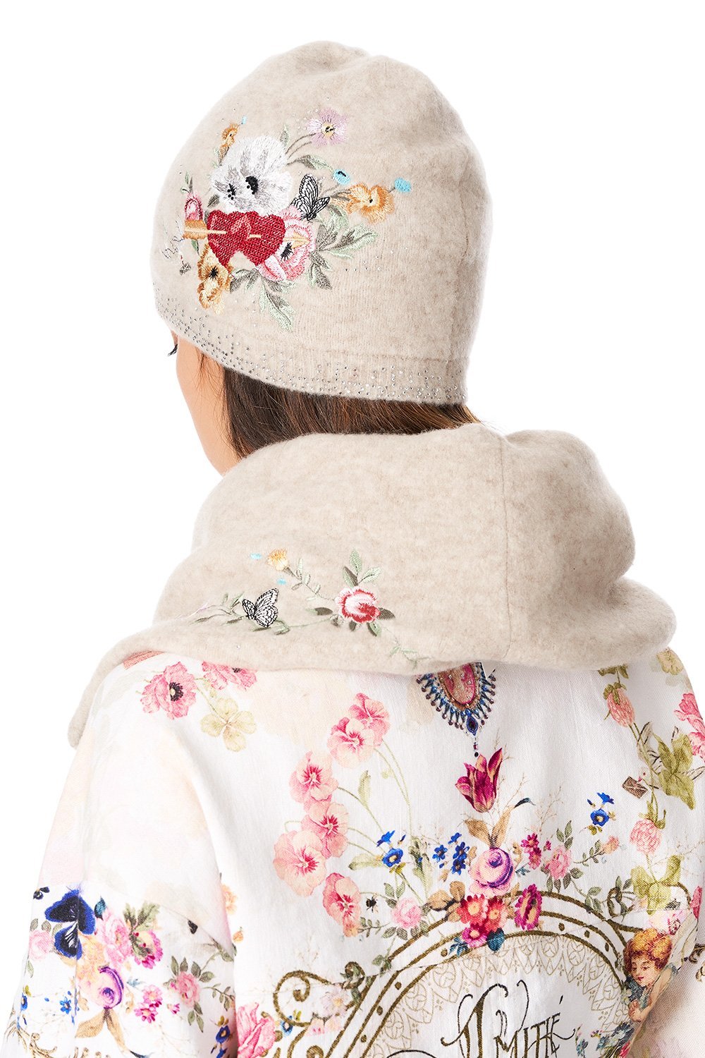 KNIT SNOOD JARDIN POSTCARDS