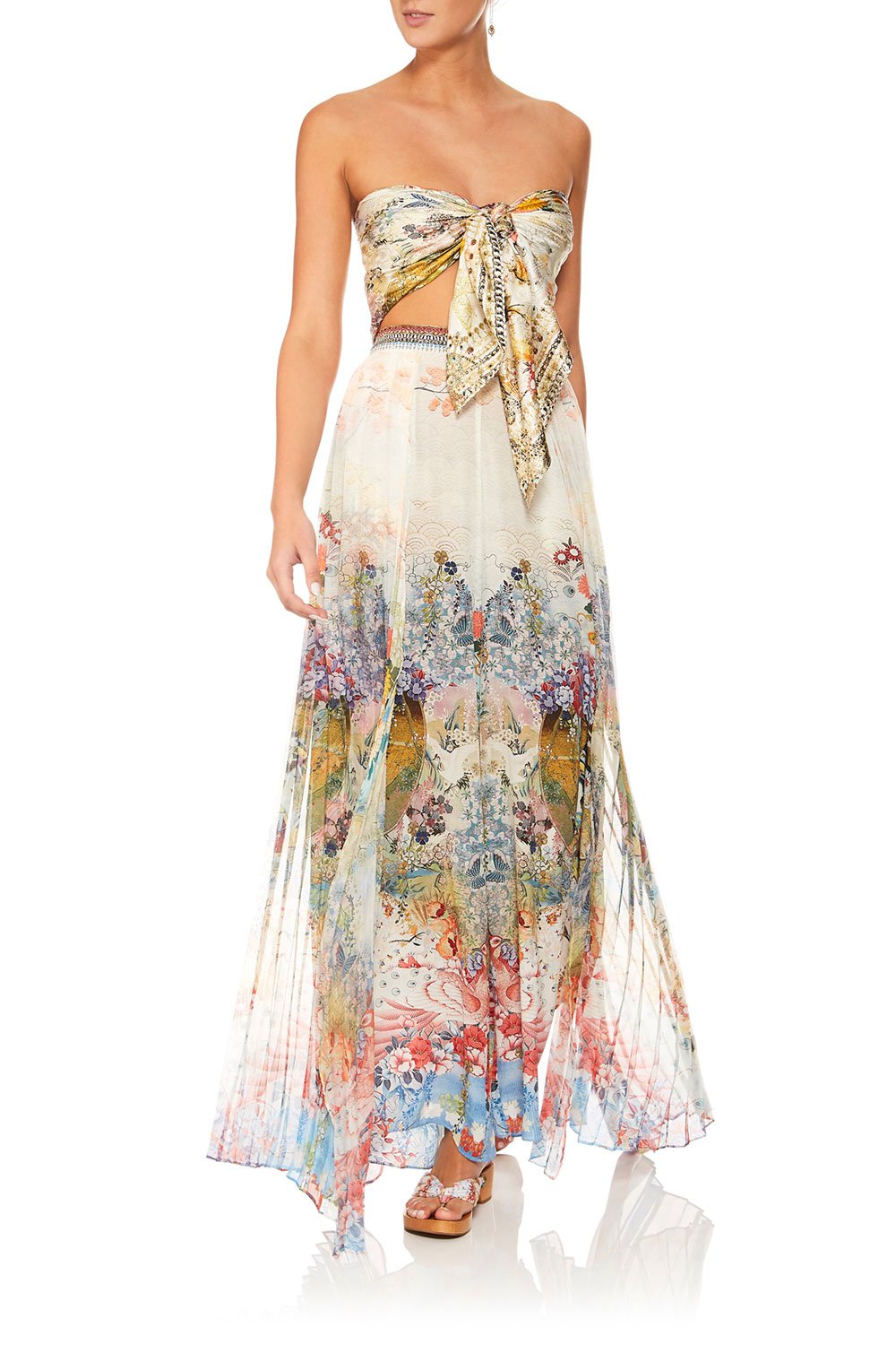 CAMILLA LADY LABYRINTH LARGE SQUARE SCARF