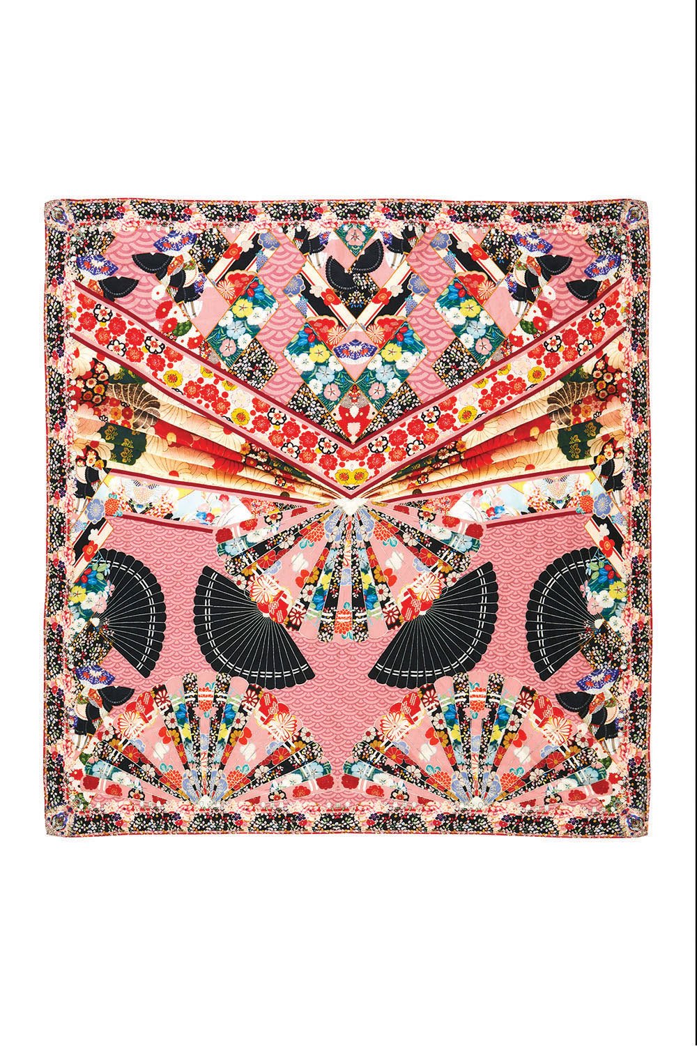 CAMILLA POSTCARDS FROM MARS LARGE SQUARE SCARF