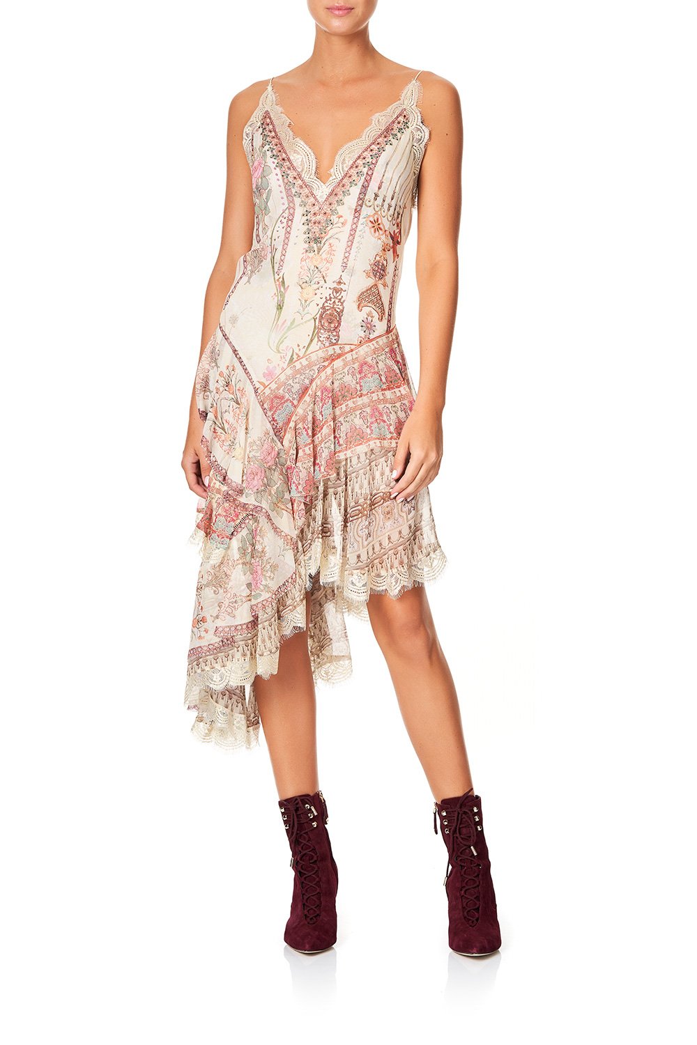 CAMILLA LAYERED ASYMMETRICAL DRESS GOLDEN AGE