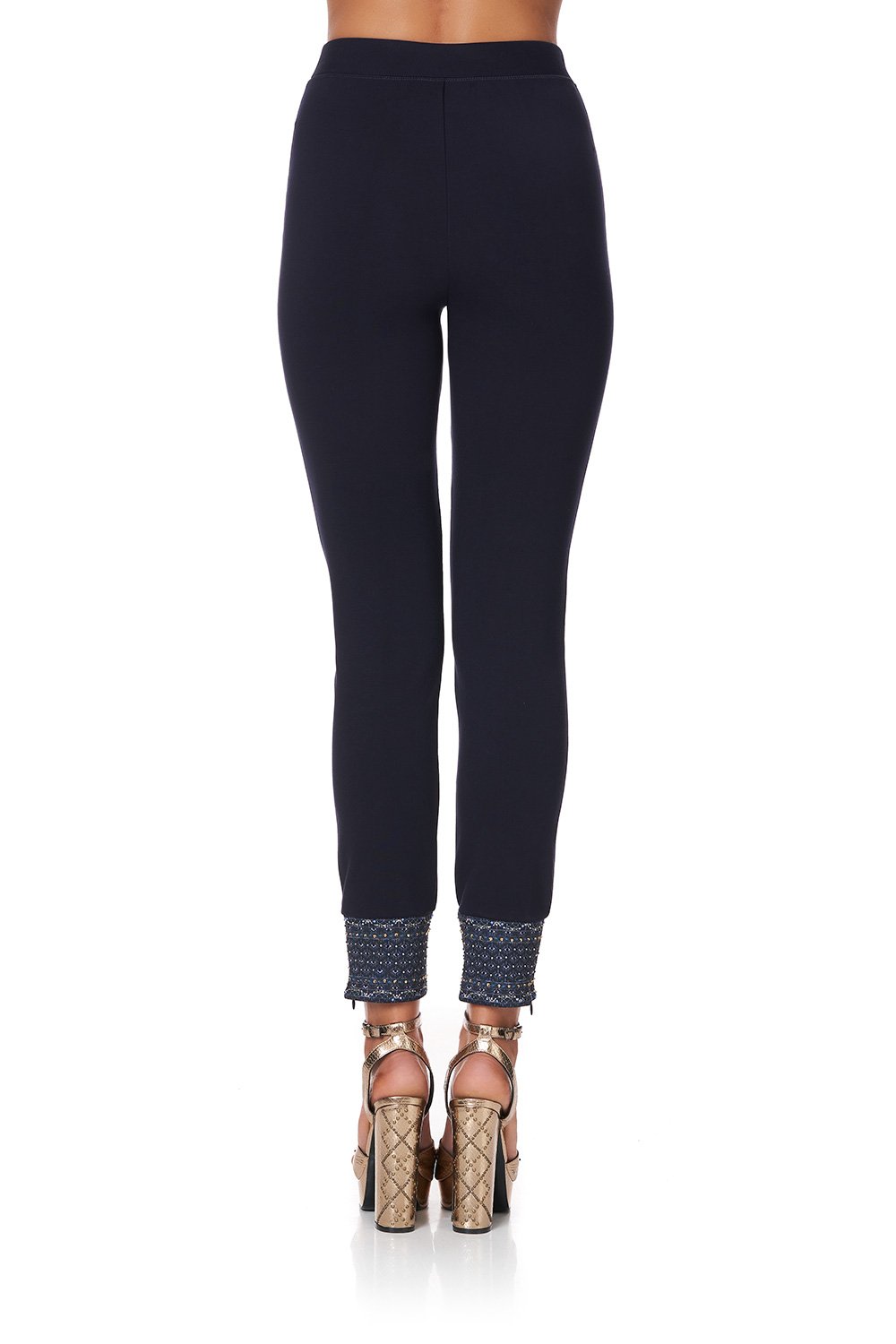 LEGGINGS WITH CONTRAST CUFF ITS A SIGN