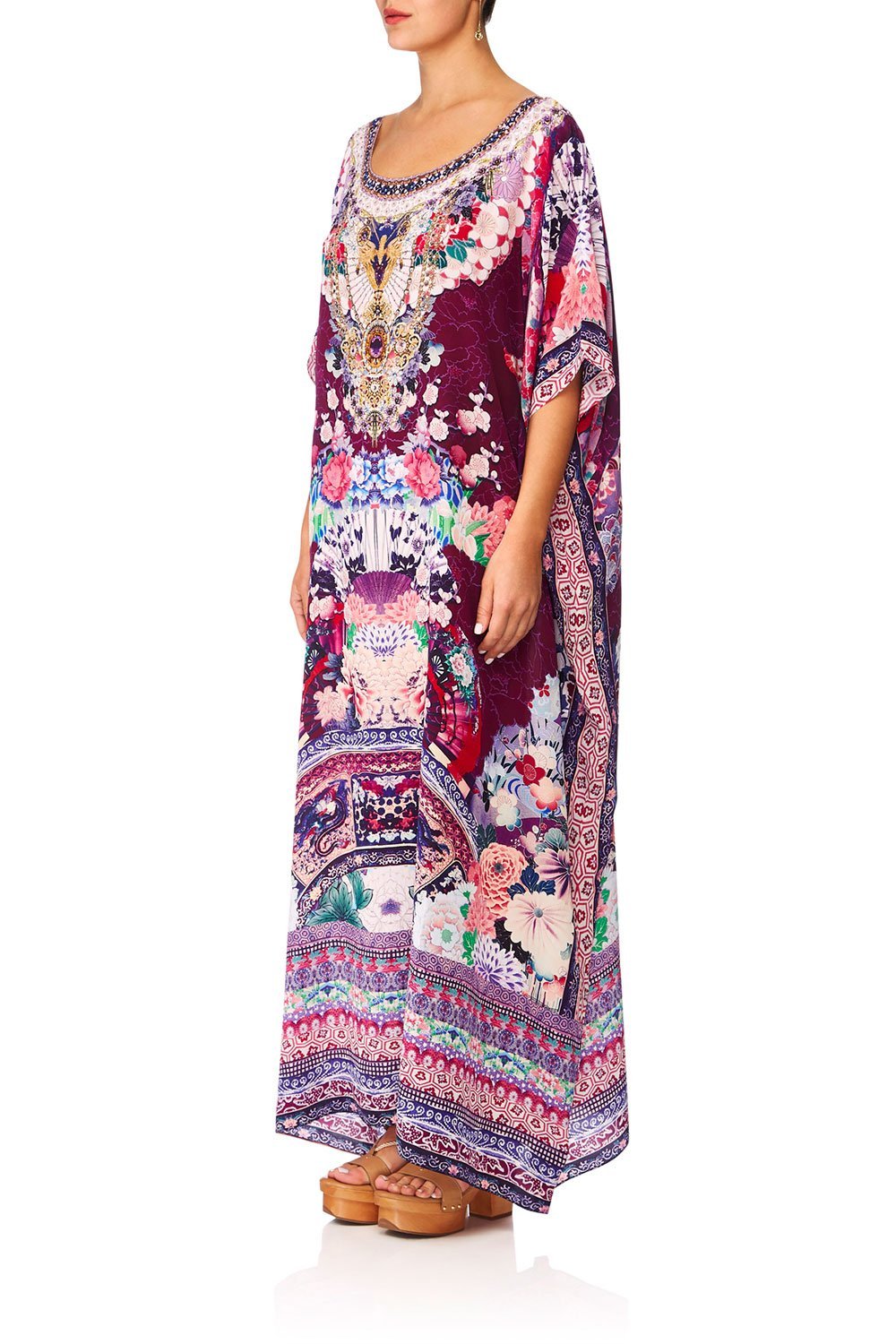 CAMILLA LITTLE OSAKA GIRL ROUND NECK KAFTAN