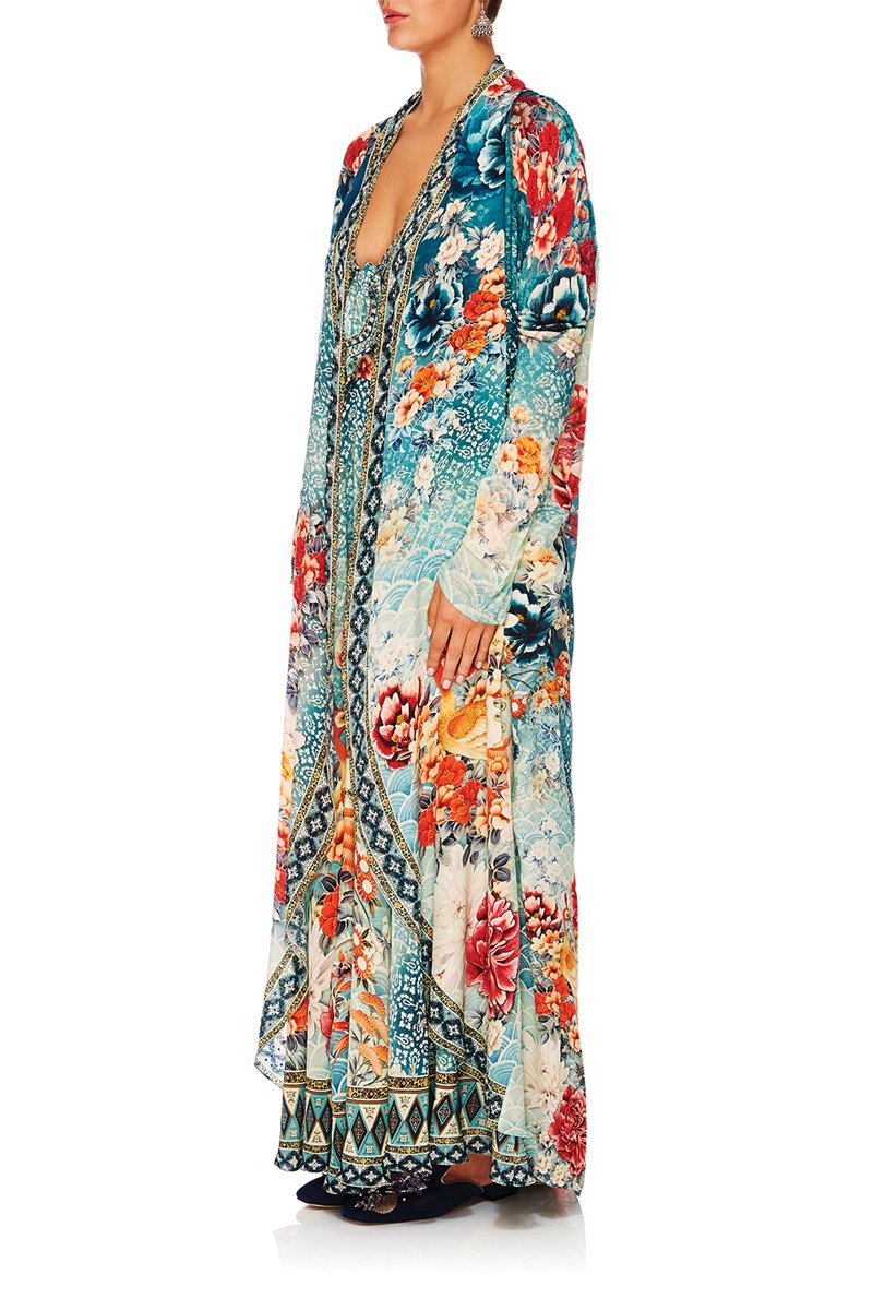 CAMILLA HER HEIRLOOM LONG CASUAL JACKET W POCKETS