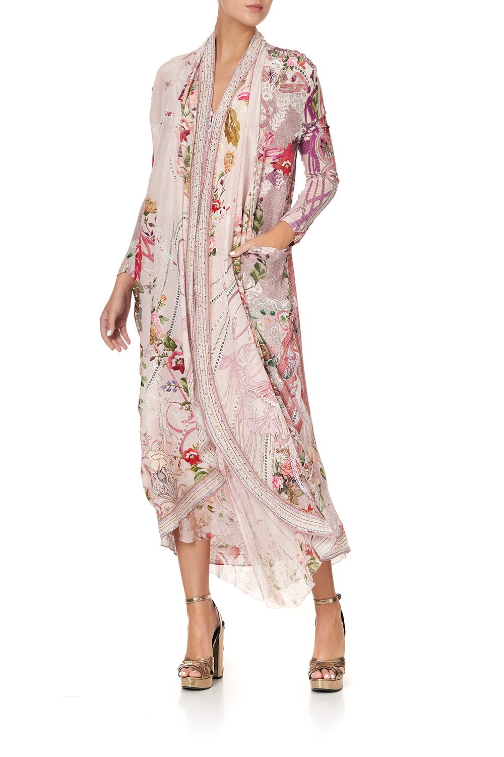 LONG CASUAL JACKET WITH POCKETS ISTENANYA