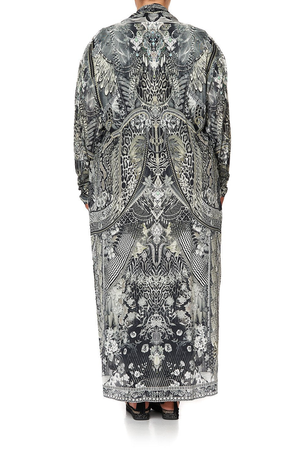 LONG CASUAL JACKET WITH POCKETS ONE TRIBE