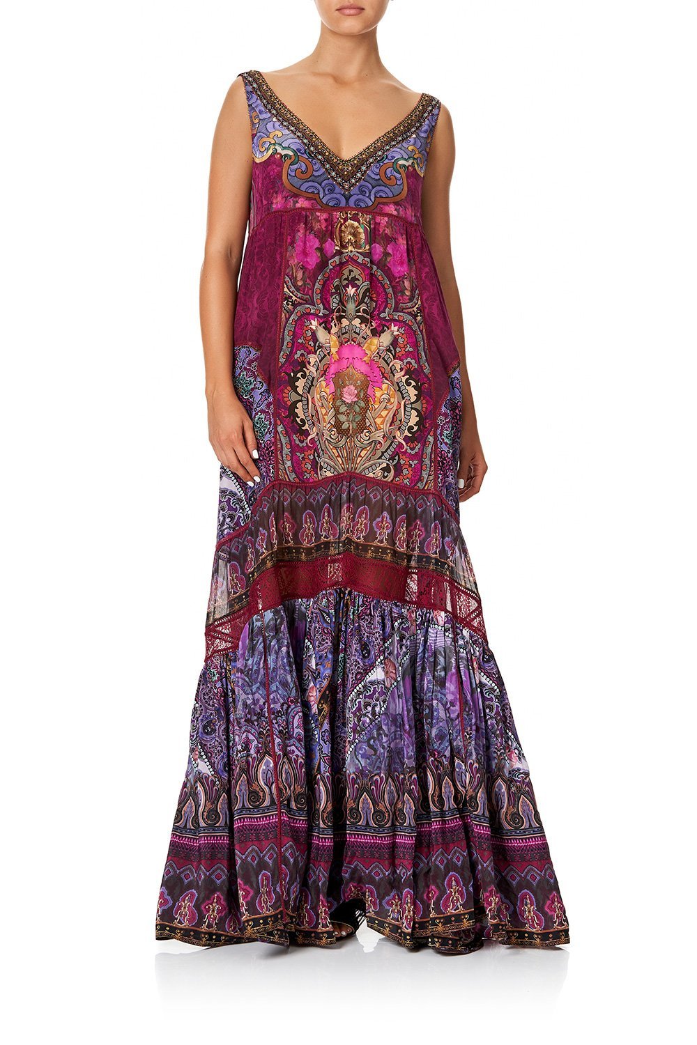 SPLICED MAXI DRESS DEUGHTER'S DESTINY