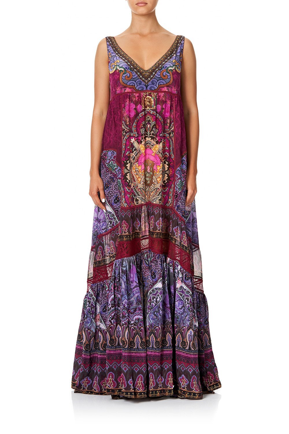 SPLICED MAXI DRESS DEUGHTER'S DESTINY